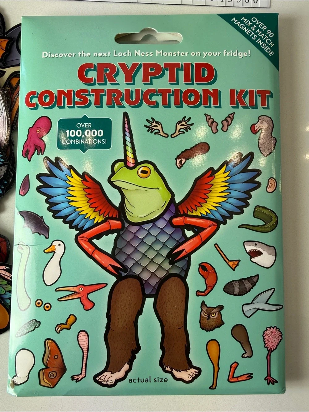 Cryptid Construction Kit - Funny Fridge Magnet Creature Creation Kit